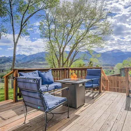 Kings Overlook Hot Tub W Pikes Peak Views